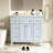 Stassa 36'' Bathroom Vanity with Resin Top