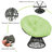 Upholstered Swivel Accent Chair-664199309