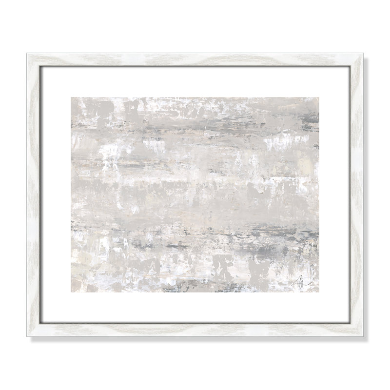 Tryston «Desert Winds» par Filippo Ioco, impression encadrée, H 16 po x l 19 po x P 0,75 po, Papier avec cadre en bois blanc