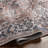 Orhideja Oriental Machine Woven Area Rug in Blue/Red-1301568166