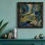 Golden Sea - peinture sur toile encadrée-711430817-711430826