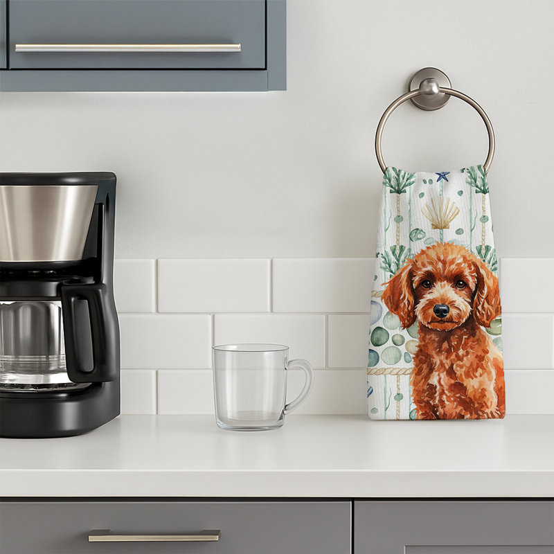 Serviette de cuisine Toy, Toy Red Poodle