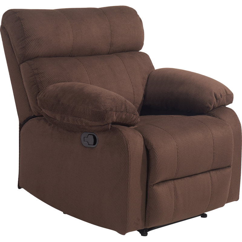 Fauteuil inclinable manuel Erma, Brun