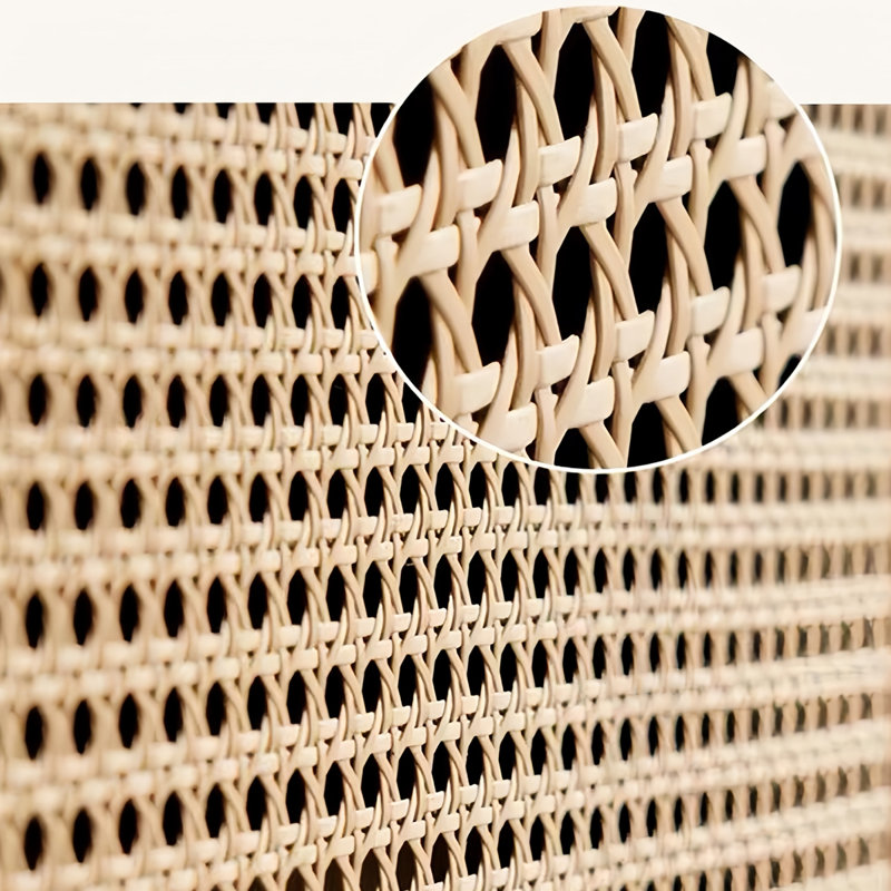 Intelligent French-style rattan bathroom cabinet
