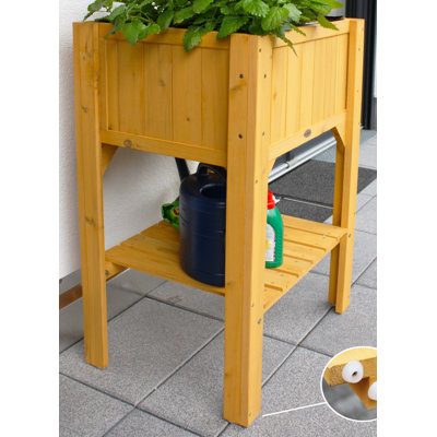 Kompakt Wood Raised Garden Bed