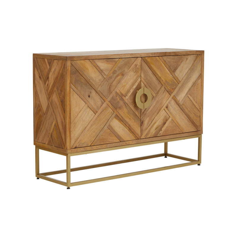 Deo 120cm Solid Wood Sideboard