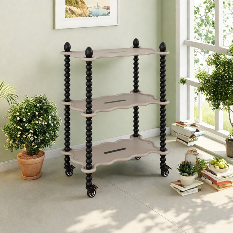 Rangement de plancher d'intérieur à plusieurs niveaux, Gris, H 33,46 po x l 23,62 po x P 15,75 po