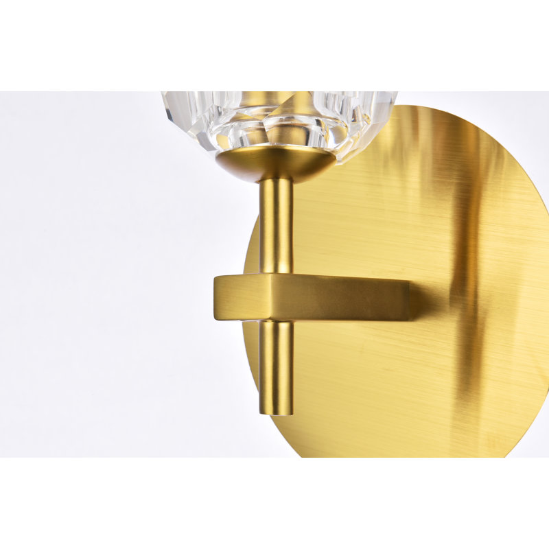 Audren Flush Mounted Sconce, Gold