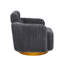Fauteuil pivotant en velours Luxe-1459640863