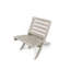 Chaise de patio pliante en PEHD entièrement assemblé Grandcourt-1323421349