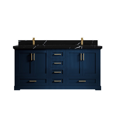 Ensemble de meuble-lavabo double 72 po Esin