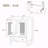 Shenia 24 " W Freestanding Standard Free Standing 1 Single Vanity Bathroom Vanity With Ceramic Top