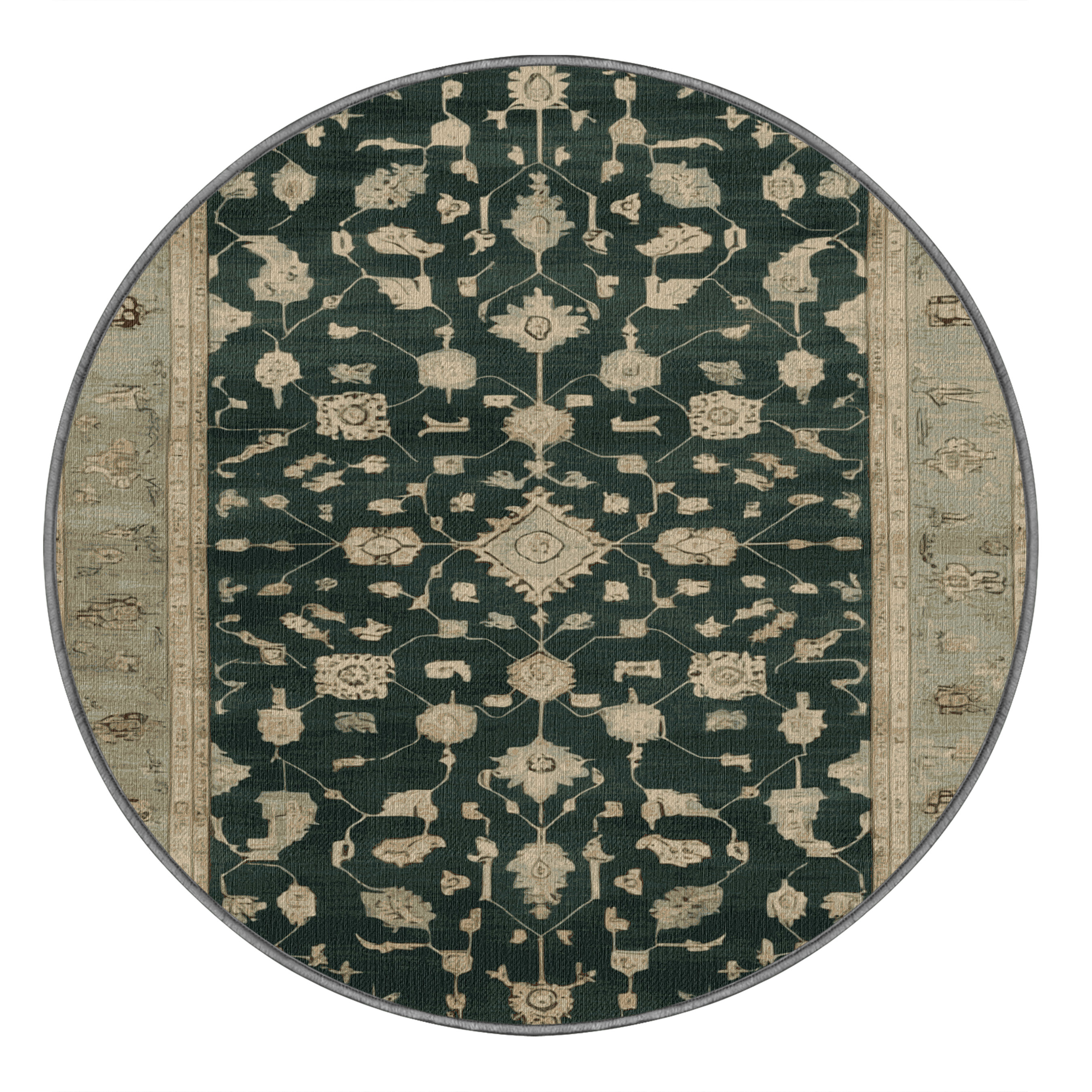 Wildon Home® Machine Washable Overdyed Grey Area Rug - Wayfair Canada