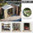 Outdoor 6 ft. W x 4 ft. D Metal Storage Shed-97117270