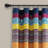 Lush Decor Boho Stripe Semi-Sheer Curtain Panels Pair Drapes (Set of 2)-1839690139-1839690138