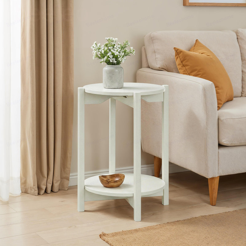 Table de bout Meuble de salon, White