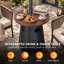 Chauffe-terrasse autoportant au propane 50000 BTU