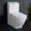 Siège de toilette allongé une pièce WoodBridge 1,6 GPF inclus-43127002