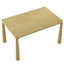Ensemble de table à manger 7 pièces pour 6 personnes, ensemble de table à manger en bois pour 6 personnes avec chaises rembourrées pour la cuisine et la salle à manger-1726307332
