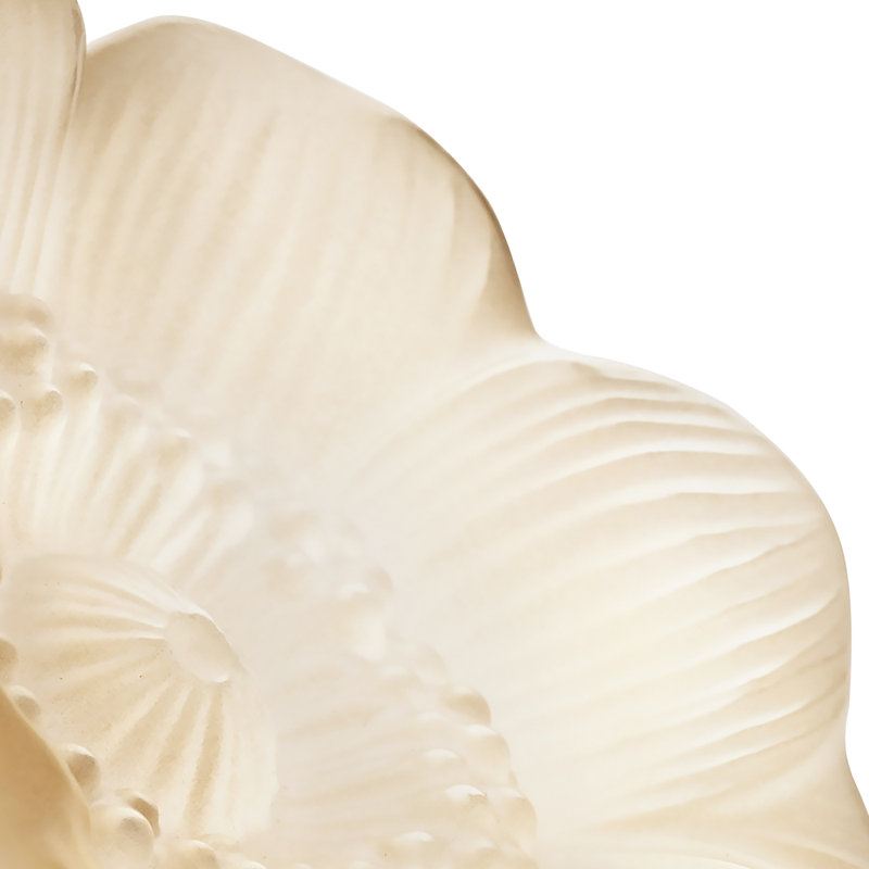 Anemone Sculpture, Gold Luster
