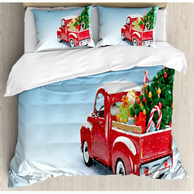 Christmas Eclectic Duvet Cover