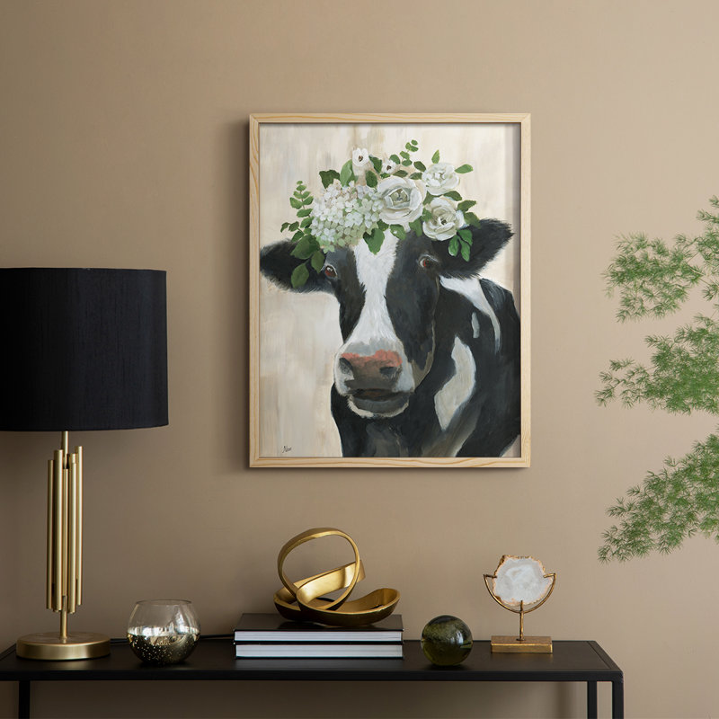 Sunday Best Framed Print - Solid Wood, Natural, 21" H x 17" W