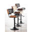 Tabouret de bar pivotant à hauteur réglable Aliane-1341354896