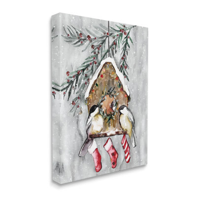 "Holiday Holidayings Birdhouse" par Stella Chang