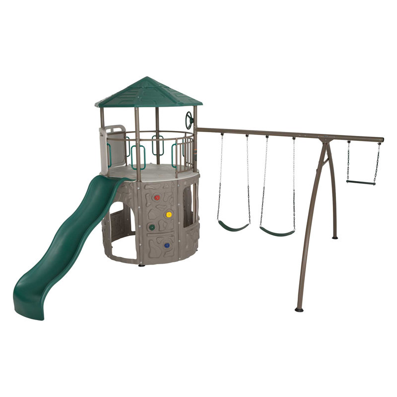 Lifetime Adventure Tower Swing Set