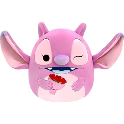 Original Disney 12In Angel With Bouquet Plush (Medium-Sized)