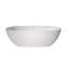 Baignoire autoportante Fslefay 71 po en acrylique blanc lustré avec bonde et trop-plein