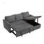 Canapé-lit modulaire luxueux en L-1826493958