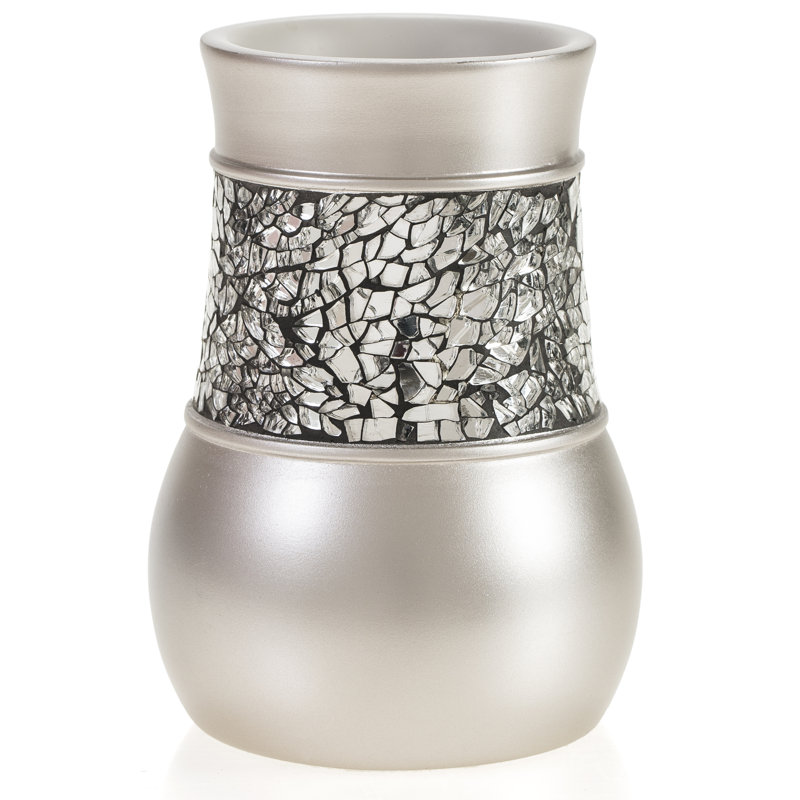 Brushed Nickel Bathroom Tumbler 