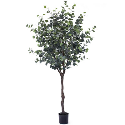 84" Artificial Eucalyptus Tree in Pot