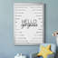 «Hello Gorgeous», art textuel sur toile-335871231-335871218