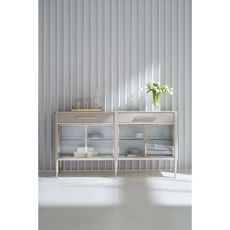 74 " W Birch Solid Wood Sideboard