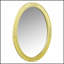 Meuble-lavabo de luxe avec miroir ovale, coiffeuse à 3 tiroirs pour le rangement des bijoux, console élégante pour l'entrée, le salon et la chambre à coucher, décoration intérieure élégante, or-379505106
