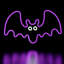 Silhouette de fenêtre d'Halloween 15 po