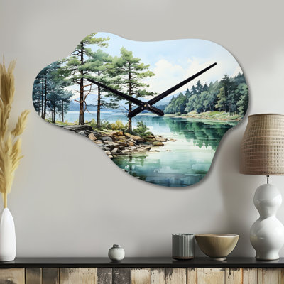 Horloge murale pin