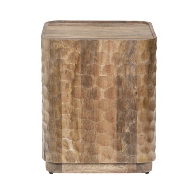 Boulder Square Accent_End Table