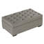 Repose-pieds pliant avec matelas en mousse à mémoire de forme et capitonnage-705936059