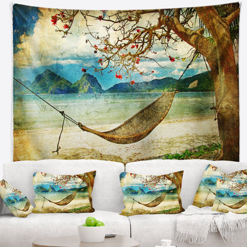 Machine Tapestry - Rod Included, 32" H x 39" W