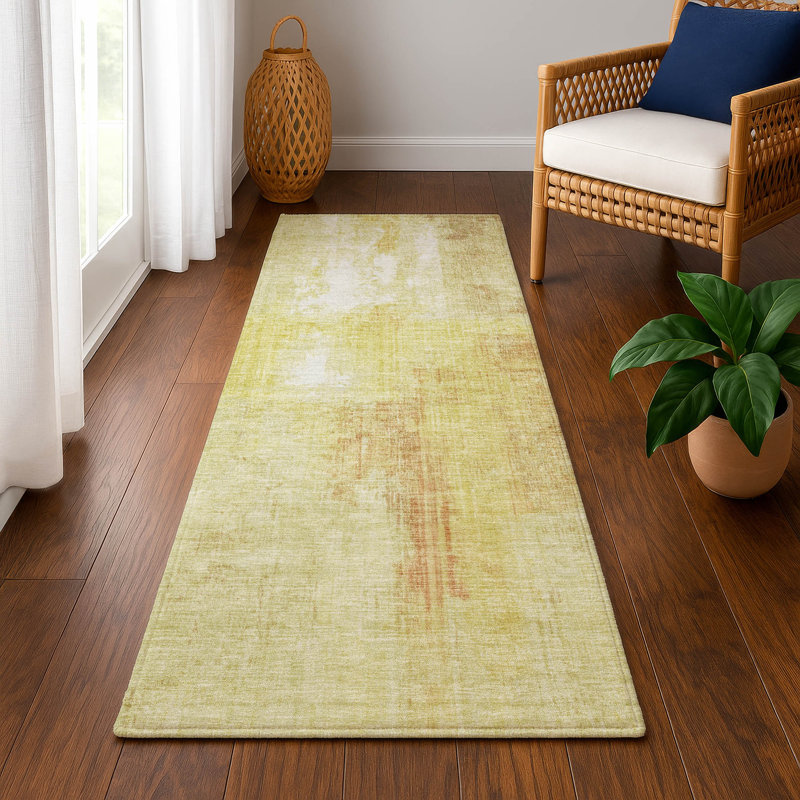 Premium Machine Washable Bucz AMF1759 Modern Rug, Runner 2'3" x 7'6"