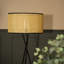 Camden 135.5cm Polished Tripod Floor Lamp Set-99281875