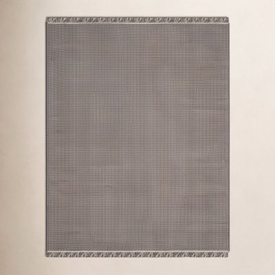 Bester Hand-Woven Geometric Cotton Rug