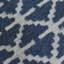 Laine de Sumak noué à la main écologique bleu oriental | Tapis d'intérieur beige Beige