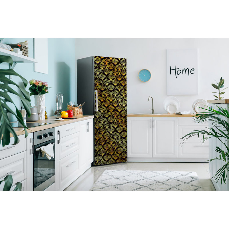 Abstract Door Decal