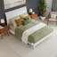 Lit plateforme en bois massif avec pied de lit assorti Ambrey-864761710-864761708