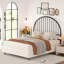 Steel Metal Slat Headboard-1828102519