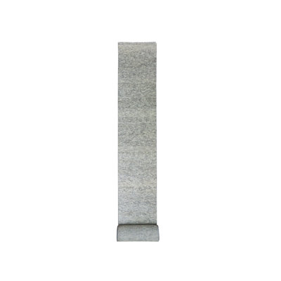 2'5" x 28'3" New Hand Knotted Grey Wool Runner Oriental Rug - MOA10279882